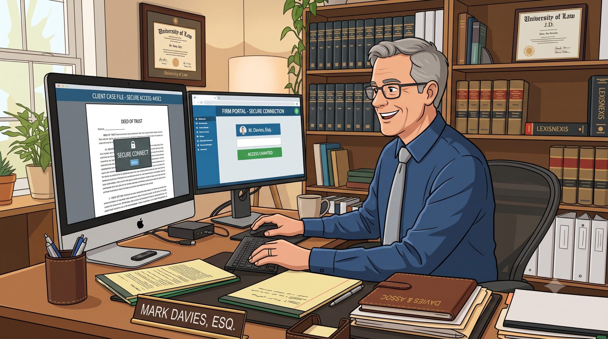 How to Set Up Secure Remote Access for Chicago Law Firms
