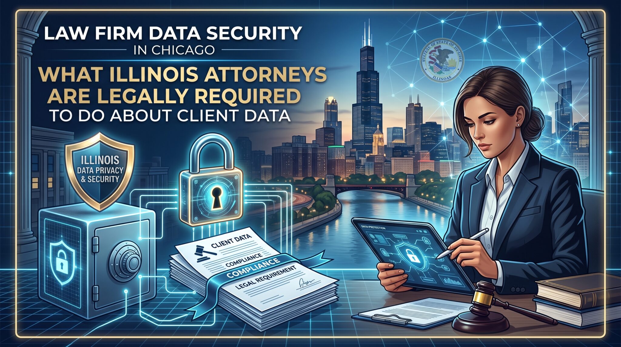 Law Firm Data Security in Chicago: What Illinois Attorneys Are Legally Required to Do About Client Data